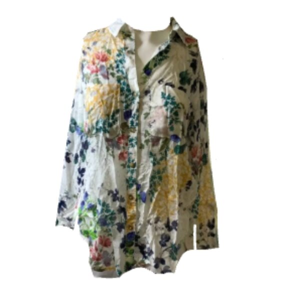 Brand New PILCRO The Romy Relaxed Buttondown Shirt - Picture 2 of 7